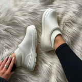 HILDERS – Bequeme gemischte Herbstschuhe – Weiß