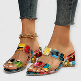 Katie | Orthopädische Luxus-Heels mit Farbspiel – Mehrfarbig