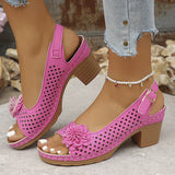 Imogen - Bequeme Sandale Mit Offener Spitze – Rosa