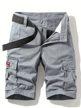 Mason™ - Klassische Cargo-Shorts für Herren – Hellgrau