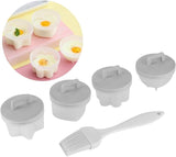 DotterBuddy™ Lustig Geformte Eier – Grau