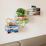 AirStack - Unsichtbare schwebende Bücherregale [Letzter Tag Rabatt] – Weiß (SCHNELL AUSVERKAUFT)