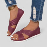 Lesley | Orthopädische Sandale für Damen – Rot