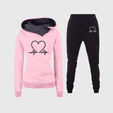 Bettina™ | Bequemes Trainingsset – Rosa