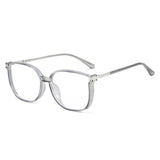 Oressa - Brille mit Retro-Fassung – Grau