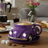 KaffeeFahrt™ Retro-Kaffee-Charme – Lila