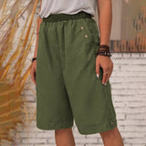 Trina - Ultimative Sommer Taschenshorts – Armeegrün