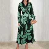 Mariellea - lässig-elegantes Midikleid – Grün