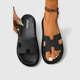 ELLE | ELEGANTE SANDALEN – Schwarz