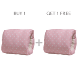 1+1 Gratis | KuschelArm™ Bequeme Stillunterstützung – Rosa Sterne