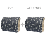 1+1 Gratis | KuschelArm™ Bequeme Stillunterstützung – Grau Fisch