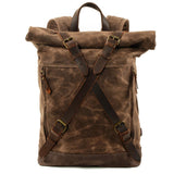 NARVIK | Canvas-Rucksack – Kaffee