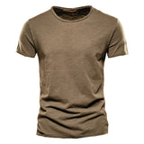 Basic-T-Shirt für den Sommer - Henrick – Braun