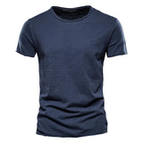 Basic-T-Shirt für den Sommer - Henrick – Dunkelblau
