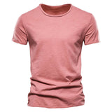 Basic-T-Shirt für den Sommer - Henrick – Rot