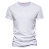 Basic-T-Shirt für den Sommer - Henrick – Weiß