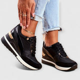 SANDY | Komfortable Sneakers – Schwarz