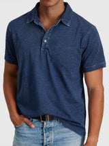 Bastian | Herren Kurzarm Poloshirt Regular Fit – Marineblau