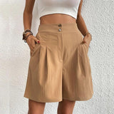 Julia™ - Stilvolle und Bequeme Damen Shorts – Beige