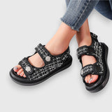 Mireya – Karosandalen – Schwarz