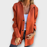 Elisa – Leichter Mantel für den Frühling – Orange