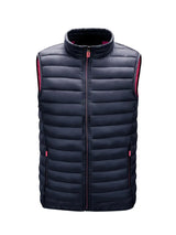 Miles | Lightweight Bodywarmer Stehkragen Herren-Steppweste – Marineblau
