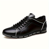 Ankan – Schnürschuhe Aus Leder – Schwarz
