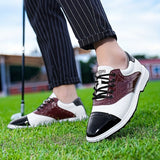 Bradley™ Golf Sneakers Für Herren Im Britischen Stil – Komfort Und Eleganz Auf Dem Platz – Burgunderrot