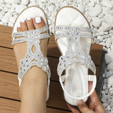 Hannelorein | Bequeme Sandalen für Damen – Weiß