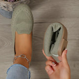 Freja™ – Bequeme Slip-Ons – Olive