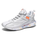 Rexor – Orthopädischer Herren-Sneaker mit Profilsohle – Weiß