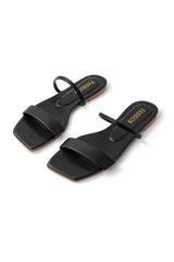 Stilvolle schwarze Sandalen mit minimalistischem Design – Schwarz