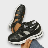 Luna – Ergonomische Sommersandalen – Schwarz
