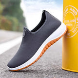 Sebastian - Turnschuhe ohne Schnürsenkel – Grau