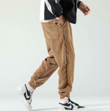 Herrenhose | Weiter Schnitt mit gleichmäßiger Form – Khaki