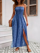Ameline | Mühelose Eleganz trifft auf Boho-Chic – Blau