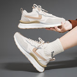 Roselina | Herbstliche Freizeitschuhe mit Lederoberteil – Beige