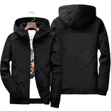 Harry | windbreaker-Jacke für Männer – Schwarz