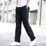 Aedan – Bequeme Fracht Hose – Schwarz