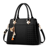 Chadian - Lederhandtasche – Schwarz