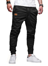 Finn | Gerade Casual-Hose mit Stretch (1+1 Gratis) – Schwarz