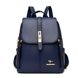 Damen Rucksack Elegant – Business Rucksack für Büro, Reisen & Alltag – Dunkelblau
