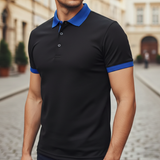 Lennart | Herren Kurzarm Poloshirt Regular Fit – Schwarz