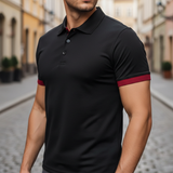 Lennart | Herren Kurzarm Poloshirt Regular Fit – Rot