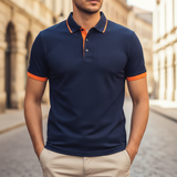 Lennart | Herren Kurzarm Poloshirt Regular Fit – Navy