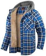 Trake – wattierte waldjacke – Blau