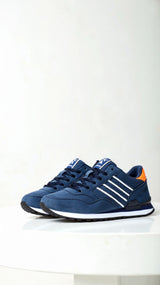 Vishalet Sportliche Sneakers – Blu marino