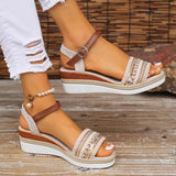 Boho Frauen stilvolle Sommer Sandalen - Maureen – Braun