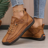 Mia | Bequeme Sneakers mit Stützeffekt – Braun