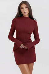 Minikleid Cargo Marine – Braun